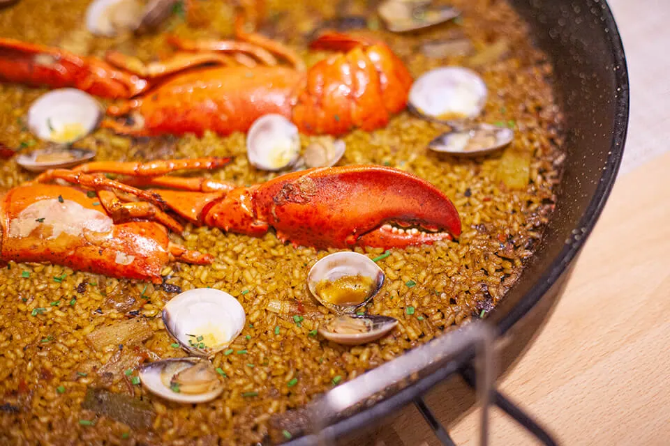 Nuestra paella tradicional